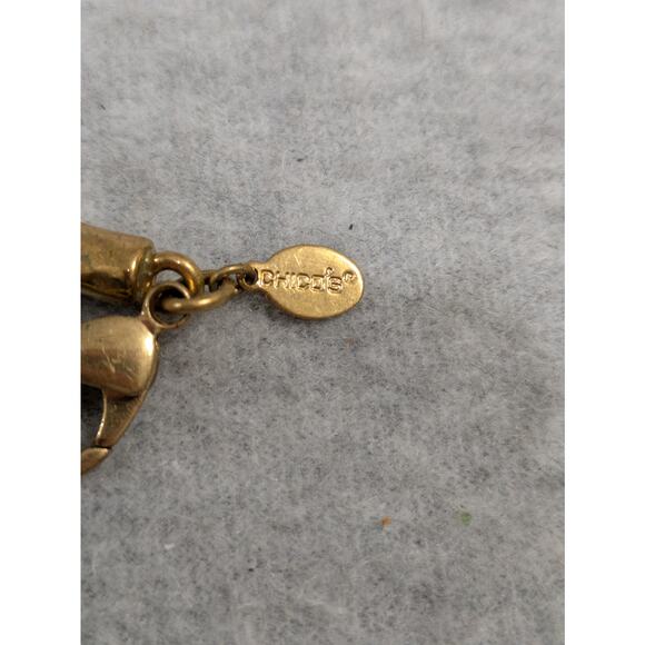 Chico's Station Multi Layered Charm Pendant Necklace Bib Dangle Gemstone Beads - Picture 3 of 5